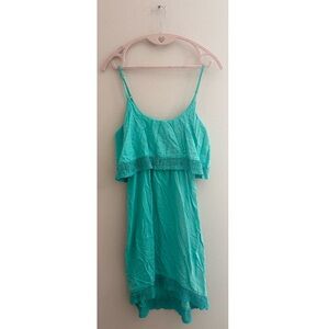 5/$15 MUST BUNDLE Hurley Aqua Sleeveless Mini Dress/Top